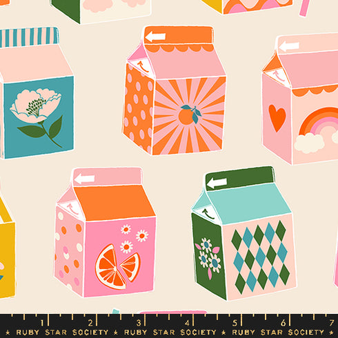 Juicy Juice Boxes in Shell - Ruby Star Society Sold by the Half Yard